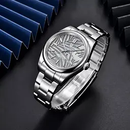 Наручний годинник чоловічий PD-1715 Silver-White Pagani Design acs0031115 - мініатюра 2