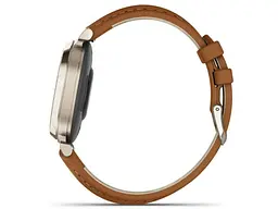 Смарт-годинник Garmin Lily 2 Cream Gold with Tan Leather Band (010-02839-60)