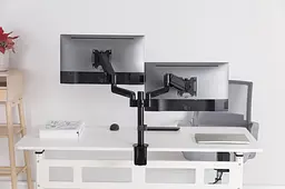 Настільне кріплення для двох моніторів OfficePro 17-32" Black (MA722B) - мініатюра 14