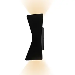 Бра настінне LED Levistella 9233203 BK, 10W, 3200K, чорний алюміній, для вулиці - мініатюра 2