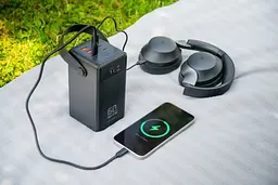 УМБ GoGEN Powerbank 60000 mAh , PD 100 W (GOGPB600002B) - мініатюра 6