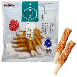 Ласощі для собак DoggyMan Chicken Fillet Dental Gum в'ялена курка жуйка 6 см, 6 см | 0.16кг
