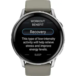 Смарт-годинник Garmin Venu 4 45mm Silver with Silver Gray Silicone Band (010-03014-01) [146408] - мініатюра 4