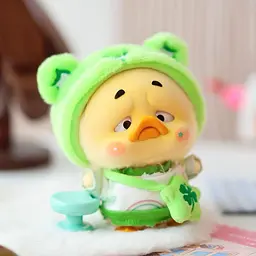 Колекційна м'яка іграшка з кільцем POP TOP 1983toys серії "Upset Duck x Care Bears" - БУДЬ ВЕСЕЛКОЮ (у дисп., в ас.) Pop Top AP17183806800C - мініатюра 5