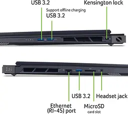 Ноутбук Acer Predator Helios 18 PH18-73-95RH Abyssal Black (NH.QVWEU.002) - мініатюра 2