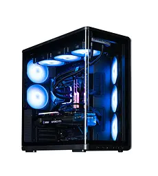 Zalman Корпус P60 без БР, 2xUSB3.0, 1x Type C, 3x120мм ARGB Reverse, 2x120мм ARGB, VGA 435мм, LCS ready, Curved Tempered Glass, Dual Chamber, ATX, чорний - мініатюра 8