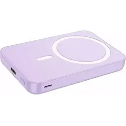 Портативна батарея Hoco J109 Easy PD20W MagSafe 5000 mAh Purple - мініатюра 2