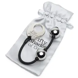 Вагінальні кульки Fifty Shades of Grey Inner Goddess Mini, 21.6 см, сріблястий - мініатюра 5