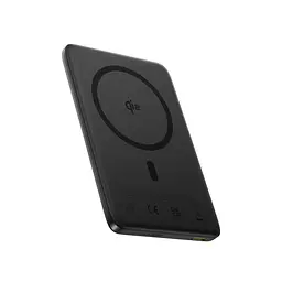 Зовнішній акумулятор Baseus PicoGo AM41 Ultra-Slim Qi2 Magnetic Power Bank 10000 mAh 27W - бездротове зарядне чорне
