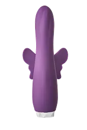 Вібратор кролик Dream Toys Flirts Butterfly Vibrator Purple - мініатюра 5
