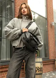 Велика жіноча поясна сумка бананка Sambag 38х21 см sum0027223 - мініатюра 2