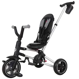Дитячий складний триколісний велосипед Qplay Nova Eva сірий (S700-2Grey) - мініатюра 3