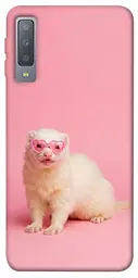 Чохол Demsky Білий тхір для Samsung A750 Galaxy A7 (2018)