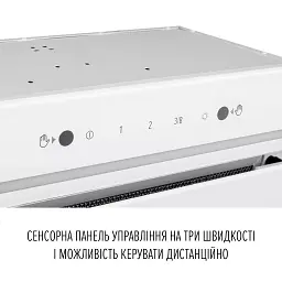 Витяжка повновбудована Perfelli Design Filini 5 Bianco - мініатюра 6