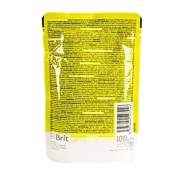 Вологий корм Brit Premium Cat pouch для стерилізованих кішок, ягнятина, 100 г - мініатюра 10