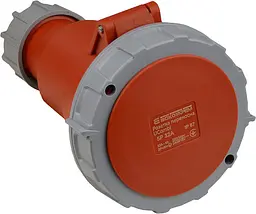Розетка переносна P5 32А IP67 3P+N+PE UCombi АСКО-УКРЕМ (A0080010132) - мініатюра 3