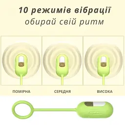 Вакуумний кліторальний стимулятор I’MCUM Secret AirPods Вібратор 2 в 1 у вигляді кейсу для навушників Зелений (7970379617679) - мініатюра 6