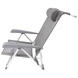 Крісло розкладне Bo-Camp Saint-Tropez Grey (1204796) - мініатюра 5