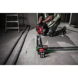 Нівелір лазерний 3D акумуляторний MILWAUKEE, M12 3PLKIT-401P (360 градусів, зелений промінь) (заміна на 4933499379) - мініатюра 10