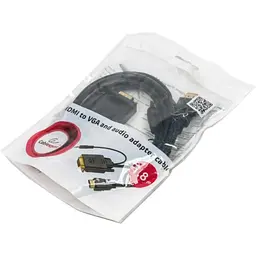 Перехідник HDMI to VGA Cablexpert (A-HDMI-VGA-03-6) - мініатюра 2