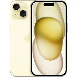 Смартфон Apple iPhone 15 128GB Yellow OPEN BOX
