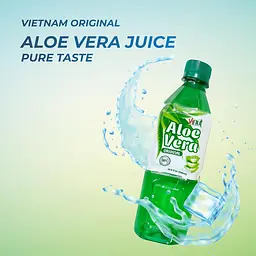 Освіжаючий напій Vinut Pure Aloe Vera Juice Original Flavor with Pulp 500 мл - мініатюра 3