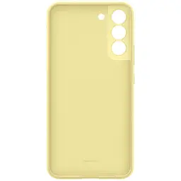 Оригінальний силіконовий чохол Samsung Silicone Cover для Samsung Galaxy S22 Plus (S906) Butter Yellow EF-PS906TYEGRU - мініатюра 2