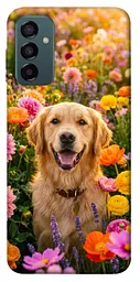 TPU чохол Demsky Flowery labrador для Samsung Galaxy M23 5G