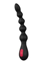 Вібростимулятор Cheeky Love Anal Flexi Beads 21 см (чорний) - мініатюра 5