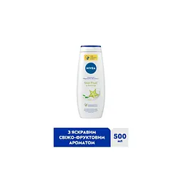 Гель для душу Nivea Star Fruit & Monoi Oil Care Shower 500 мл (9005800397450) - мініатюра 4