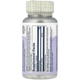 N-ацетил-L-цистеїн Solaray NAC (N-Acetyl-L-Cysteine) 600 мг 60 веганських капсул - мініатюра 2