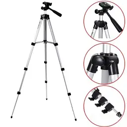 Штатив TRIPOD 3110 для камери, телефону, трипод, тринога - мініатюра 3