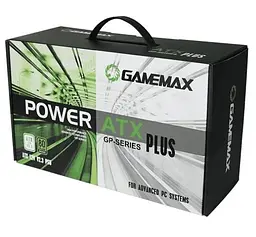 Блок живлення 550 Вт, GP-550, White, 80+ Bronze GameMax teh0028890 - мініатюра 3