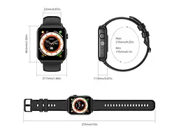 Смарт-годинник Blackview R30 Max Black - мініатюра 6