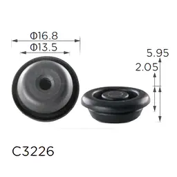 Заглушки Nissan (01658-01361, 0165801361, 13126) (C3226)
