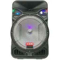 Автономна акустична система ZXX-8886 валіза 100Вт USB SD FM радіо Bluetooth мікрофон чорна (ZXX-8886) - мініатюра 2