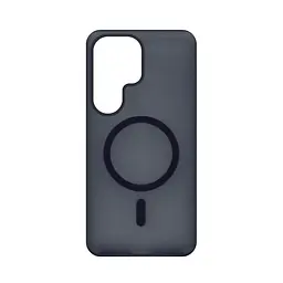 Чохол MAKE Samsung S26 Ultra Silicone Aura Magnet Black - мініатюра 3
