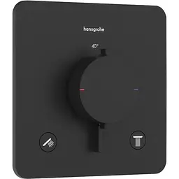 Термостат для душу Hansgrohe Ecostat Comfort Q прихованого монтажу 2 function matt black 33713670