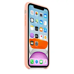Чохол Silicone Case для Apple iPhone 11 [Grapefruit] ААА [48749] - мініатюра 8