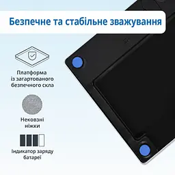 Ваги цифрові підлогові Amina ADE BE2306-2 білі - мініатюра 2