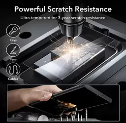 Захисне скло ESR Tempered-Glass Screen Protector для Galaxy S24 Ultra (1D7000301) - мініатюра 3