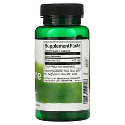 Берберин Berberine 400 mg 60 капсул Swanson vit0006510 - мініатюра 2