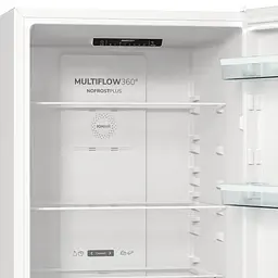 Холодильник Gorenje NRK6191EW5F 185х60х60см 2 двері 203(99) л А+ Total NF (NRK6191EW5F) - мініатюра 10