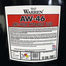 Гідравлічна олива Warren AW 46, 208л. - мініатюра 2