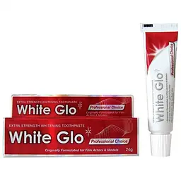 Відбілююча зубна паста White Glo професійний вибір 24 г