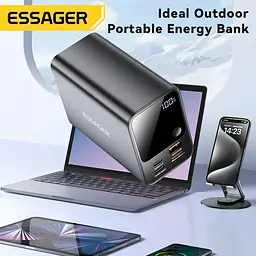 Акумулятор зовнішній Essager F3002 Series 27000mAh Large Capacity Power Bank 220W - мініатюра 6