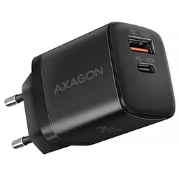 Зарядний пристрій AXAGON 1xUSB QC3.0 + 1xUSB-C PD20W black (ACU-PQ20) - мініатюра 2