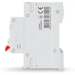 Автоматичний вимикач RS4 2п 16А С 4,5кА Videx Resist (VF-RS4-AV2C16) - мініатюра 3