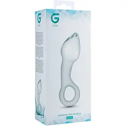 Скляний стимулятор простати Gildo Glass Prostate Plug No. 13 - мініатюра 6