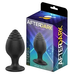 Анальна пробка Afterdark Steps S, 6 см (чорний) - мініатюра 2